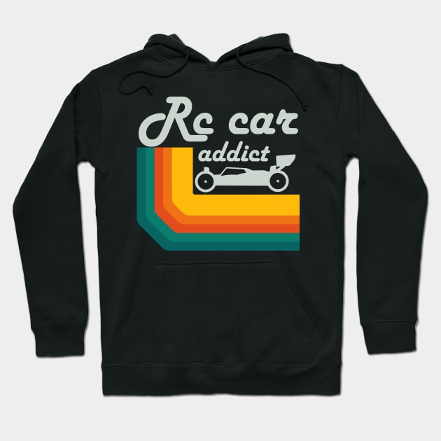 Vintage Rc racing cars addict Hoodie by Guntah